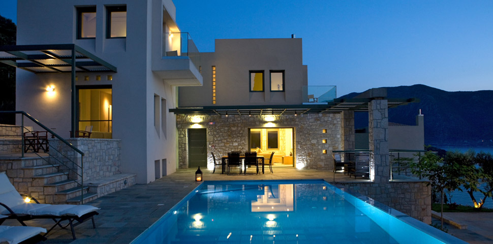 ViewtheBlue  Villas Πολυτελείς Βίλες στο Μεγανήσι (Σπαρτοχώρι)